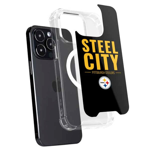 NFL Pittsburgh Steelers Team Motto iPhone 15 Pro Max MagSafe Case