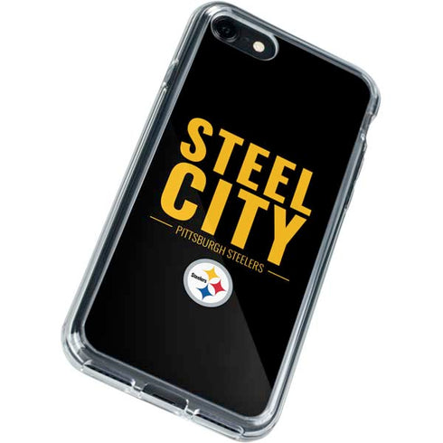 NFL Pittsburgh Steelers Team Motto iPhone SE (2nd & 3rd Gen) Clear Case
