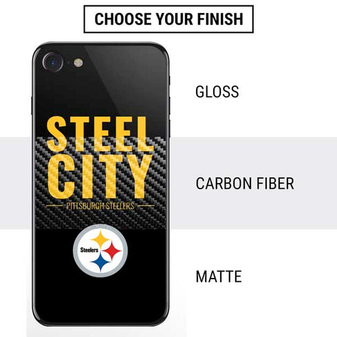 NFL Pittsburgh Steelers Team Motto iPhone SE (2nd & 3rd Gen) Skin