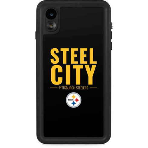 NFL Pittsburgh Steelers Team Motto iPhone XR Waterproof Case