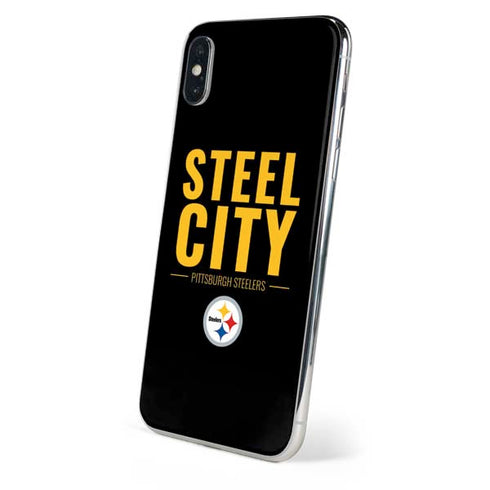 NFL Pittsburgh Steelers Team Motto iPhone XS Skin