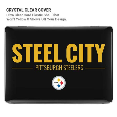 NFL Pittsburgh Steelers Team Motto MacBook Air 15in (2023-2025) Case plus Skin