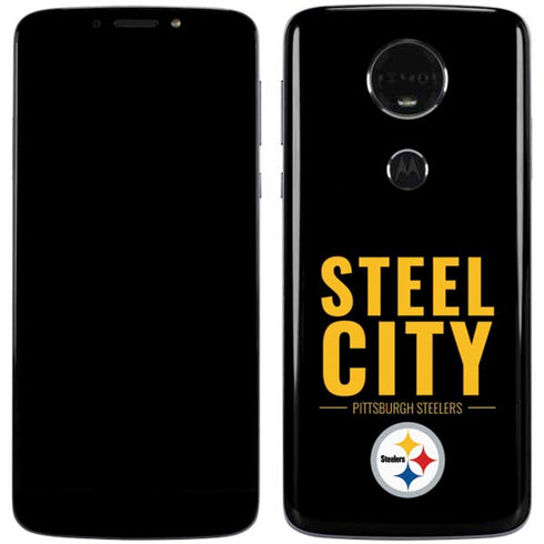 NFL Pittsburgh Steelers Team Motto Moto E5 Plus Skin