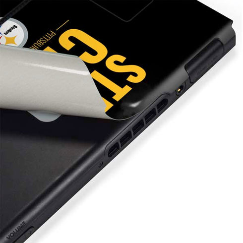 NFL Pittsburgh Steelers Team Motto Nintendo Switch Bundle Skin