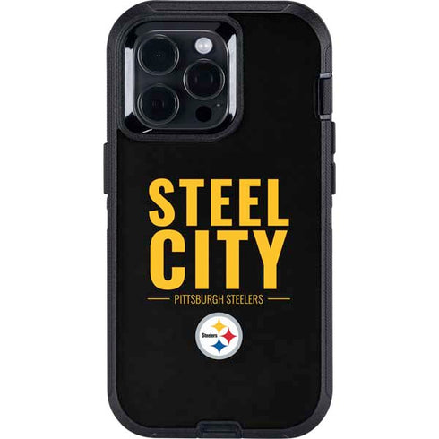 NFL Pittsburgh Steelers Team Motto Otterbox Defender iPhone Skin