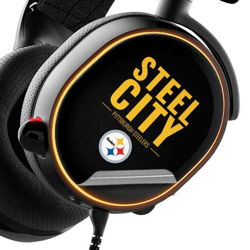 NFL Pittsburgh Steelers Team Motto SteelSeries Arctis 3 Skin