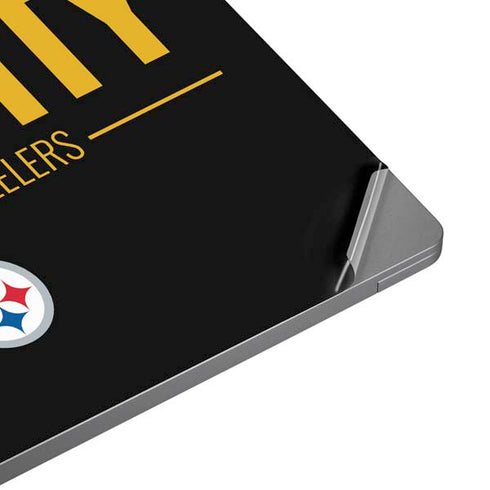 NFL Pittsburgh Steelers Team Motto Universal Laptop 14in (11.4 x 8.2in) Skin