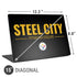 NFL Pittsburgh Steelers Team Motto Universal Laptop 15in (12.2 x 8.8in) Skin