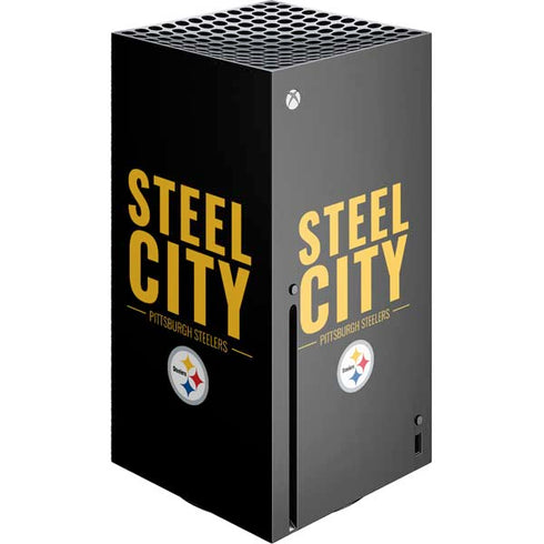 NFL Pittsburgh Steelers Team Motto Xbox Series X Console Skin