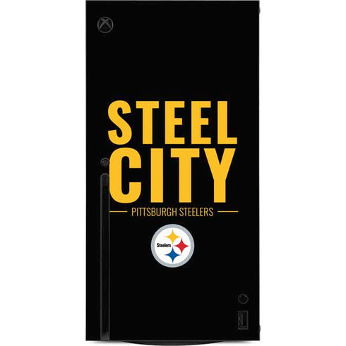 NFL Pittsburgh Steelers Team Motto Xbox Series X Console Skin