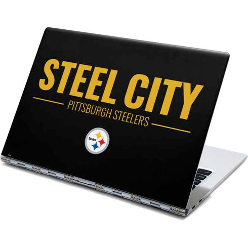 NFL Pittsburgh Steelers Team Motto Yoga 910 2-in-1 14in Touch-Screen Skin
