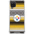 NFL Pittsburgh Steelers Trailblazer Galaxy A12 Clear Case