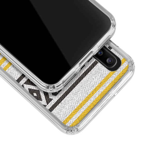NFL Pittsburgh Steelers Trailblazer Galaxy A20 Clear Case