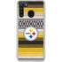 NFL Pittsburgh Steelers Trailblazer Galaxy A21 Clear Case