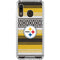 NFL Pittsburgh Steelers Trailblazer Galaxy A30 Clear Case