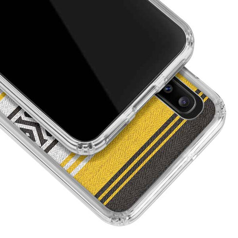 NFL Pittsburgh Steelers Trailblazer Galaxy A30 Clear Case