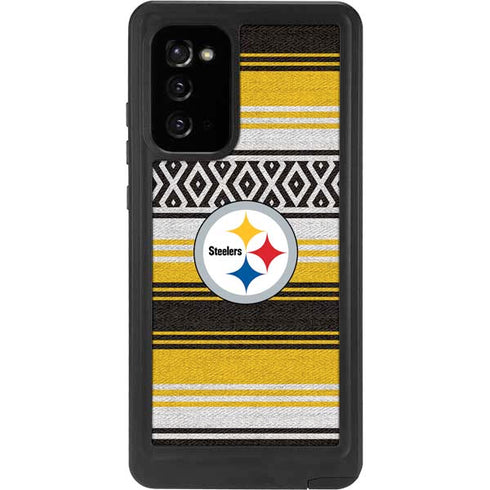 NFL Pittsburgh Steelers Trailblazer Galaxy Note20 5G Waterproof Case