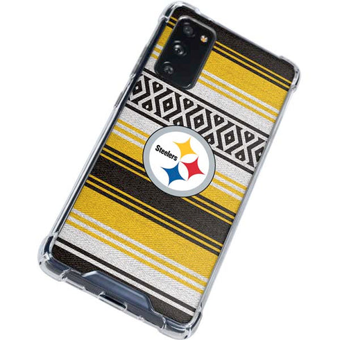 NFL Pittsburgh Steelers Trailblazer Galaxy S20 FE Clear Case