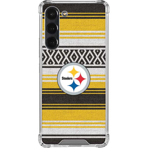 NFL Pittsburgh Steelers Trailblazer Galaxy S23 Plus Clear Case