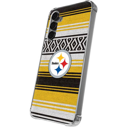NFL Pittsburgh Steelers Trailblazer Galaxy S24 Plus Clear Case
