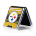 NFL Pittsburgh Steelers Trailblazer Galaxy Z Flip5 5G Clear Case