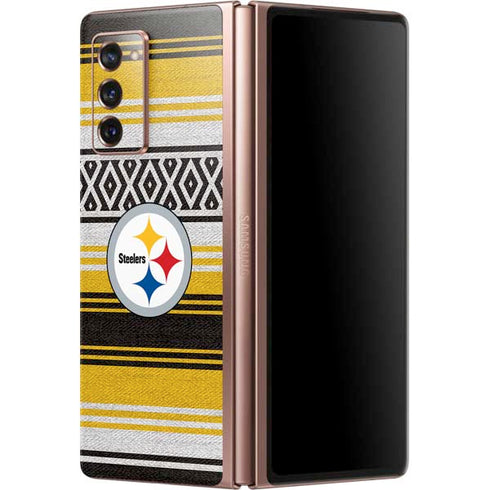 NFL Pittsburgh Steelers Trailblazer Galaxy Z Fold2 5G Skin