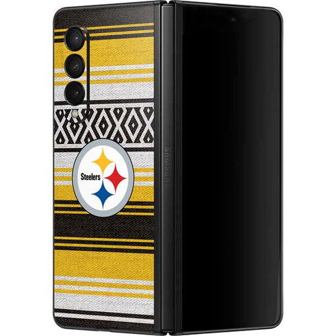 NFL Pittsburgh Steelers Trailblazer Galaxy Z Fold3 5G Skin