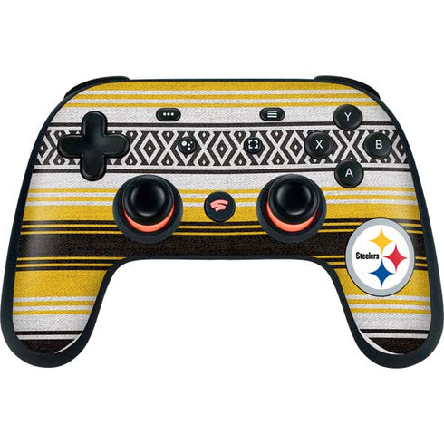 NFL Pittsburgh Steelers Trailblazer Google Stadia Controller Skin