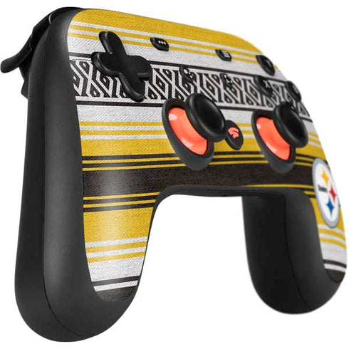 NFL Pittsburgh Steelers Trailblazer Google Stadia Controller Skin