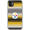 NFL Pittsburgh Steelers Trailblazer iPhone 11 Clear Case