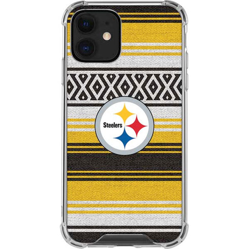 NFL Pittsburgh Steelers Trailblazer iPhone 12 Mini Clear Case