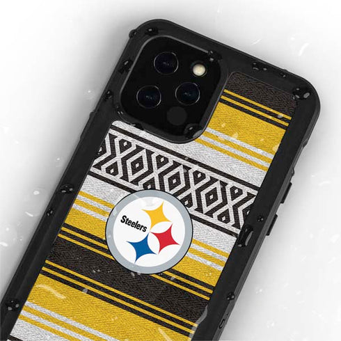 NFL Pittsburgh Steelers Trailblazer iPhone 12 Pro Waterproof Case