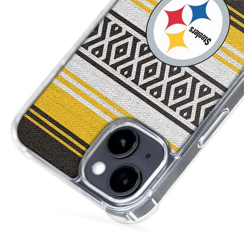NFL Pittsburgh Steelers Trailblazer iPhone 15 Plus MagSafe Case