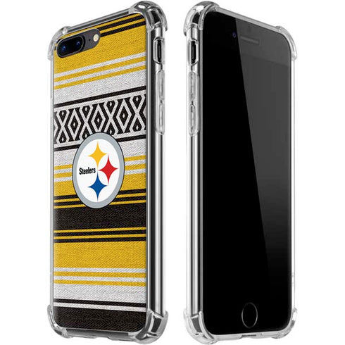 NFL Pittsburgh Steelers Trailblazer iPhone 7/8 Plus Clear Case