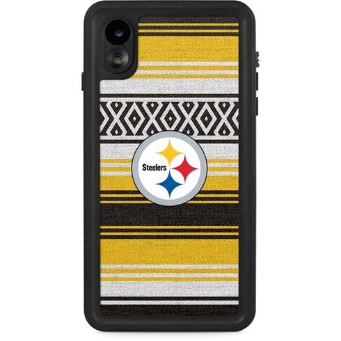 NFL Pittsburgh Steelers Trailblazer iPhone XR Waterproof Case