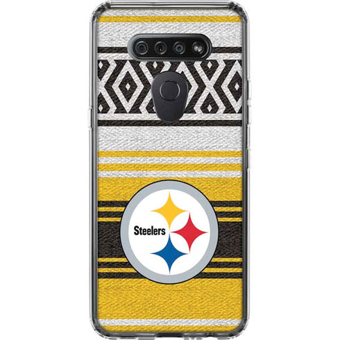 NFL Pittsburgh Steelers Trailblazer LG K51/Q51 Clear Case