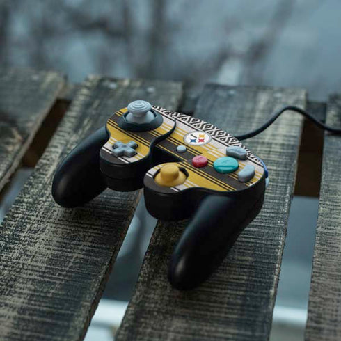 NFL Pittsburgh Steelers Trailblazer Nintendo GameCube Controller Skin