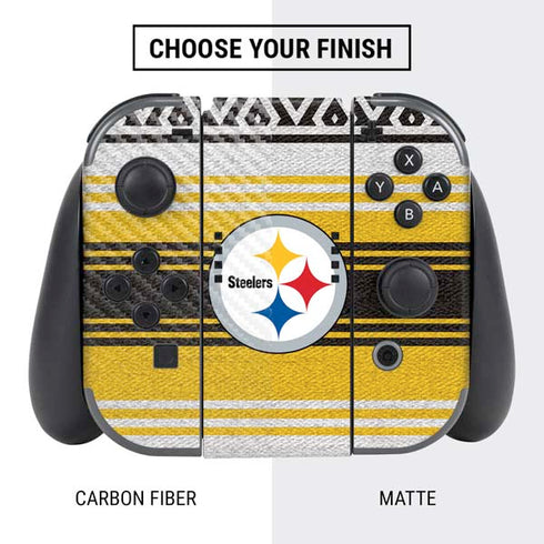 NFL Pittsburgh Steelers Trailblazer Nintendo Switch Bundle Skin