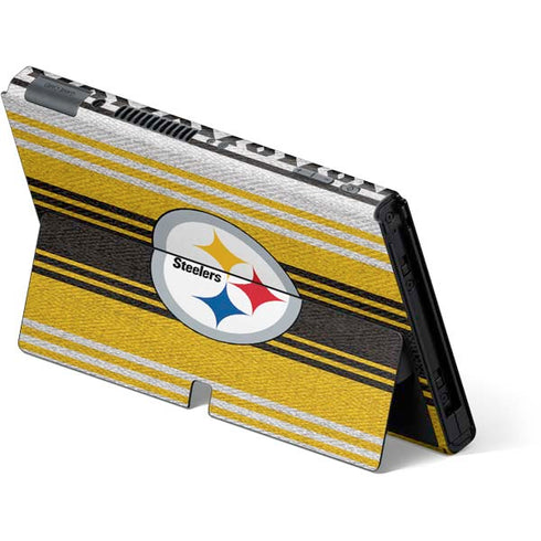 NFL Pittsburgh Steelers Trailblazer Nintendo Switch OLED (2021) Skin