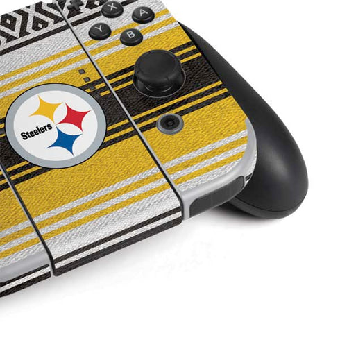 NFL Pittsburgh Steelers Trailblazer Nintendo Switch OLED (2021) Skin