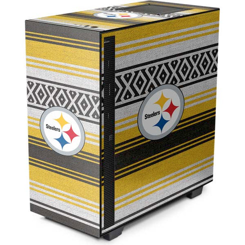 NFL Pittsburgh Steelers Trailblazer NZXT H510 Compact ATX Mid-Tower Case Skin