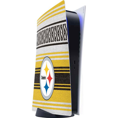 NFL Pittsburgh Steelers Trailblazer PS5 Digital Edition Console Skin
