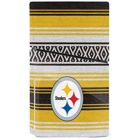 NFL Pittsburgh Steelers Trailblazer PS5 Slim Disk Console Skin