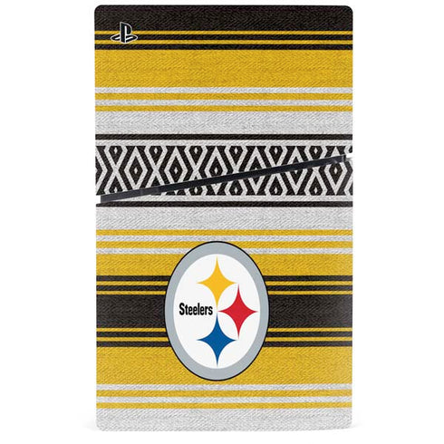 NFL Pittsburgh Steelers Trailblazer PS5 Slim Digital Edition Bundle Skin