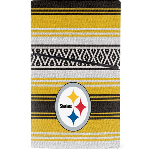 NFL Pittsburgh Steelers Trailblazer PS5 Slim Digital Edition Bundle Skin