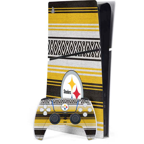 NFL Pittsburgh Steelers Trailblazer PS5 Slim Digital Edition Console Skin