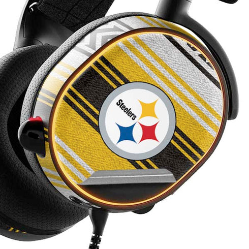 NFL Pittsburgh Steelers Trailblazer SteelSeries Arctis 5 Skin