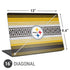 NFL Pittsburgh Steelers Trailblazer Universal Laptop 16in (13 x 9.4in) Skin