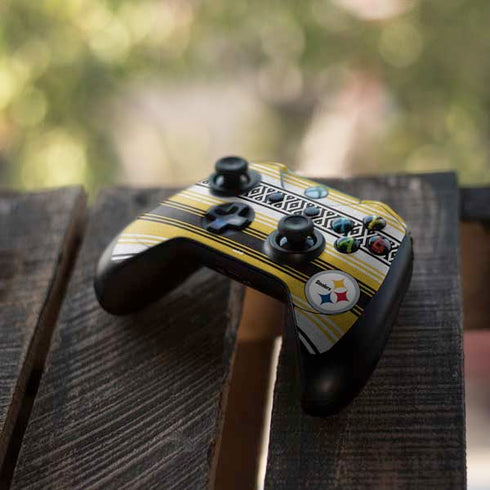 NFL Pittsburgh Steelers Trailblazer Xbox One Elite Controller Skin
