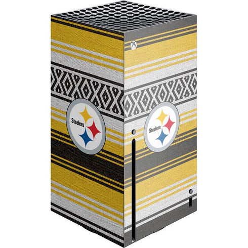 NFL Pittsburgh Steelers Trailblazer Xbox Series X Console Skin